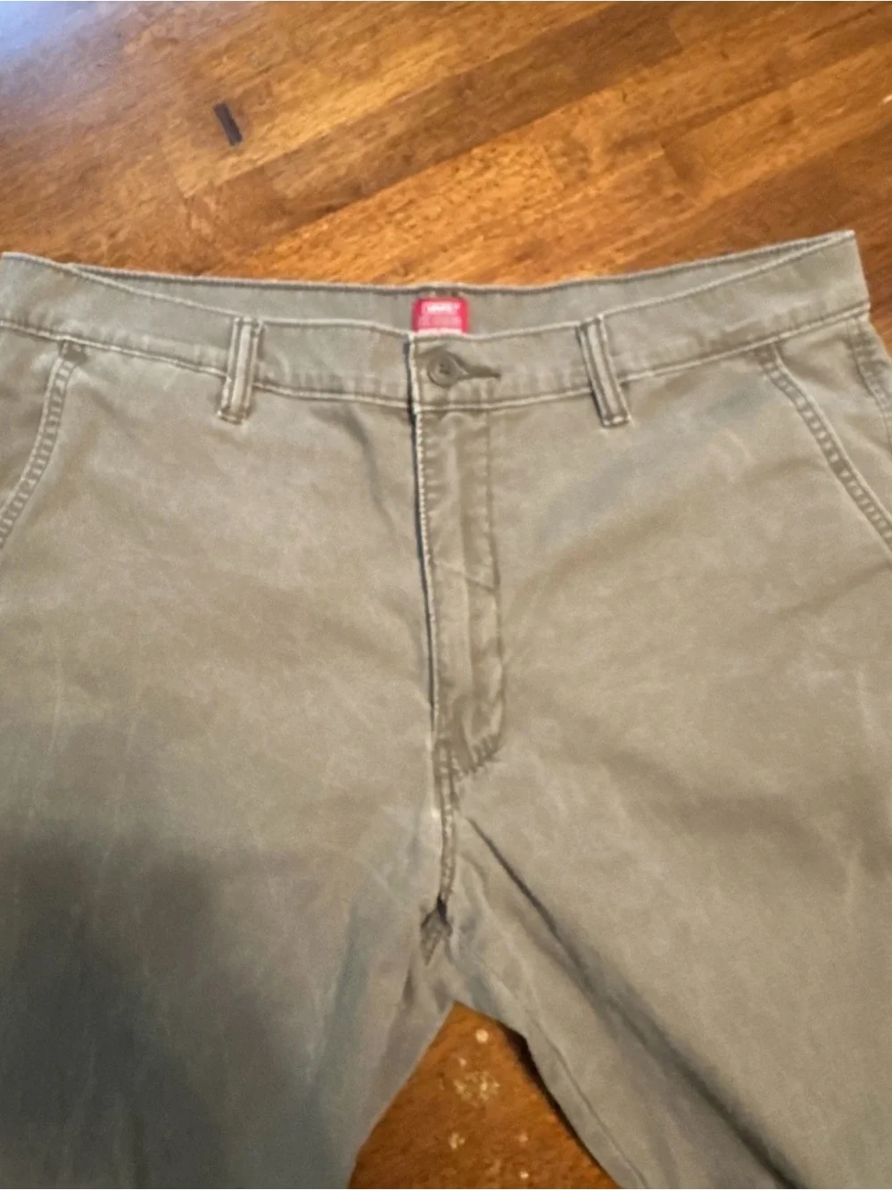 Levi's XX Chino Relaxed Straight Leg Fit Men's Khaki Stretch 36x30